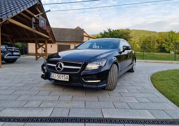 samochody osobowe Mercedes-Benz CLS cena 83000 przebieg: 195000, rok produkcji 2013 z Ustroń